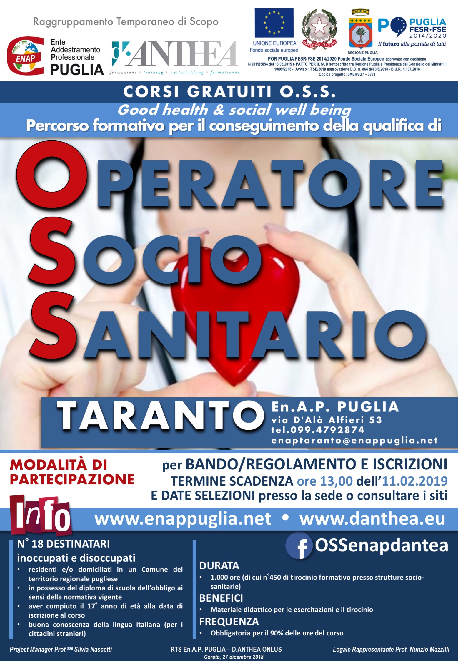 OSS TARANTO per internet